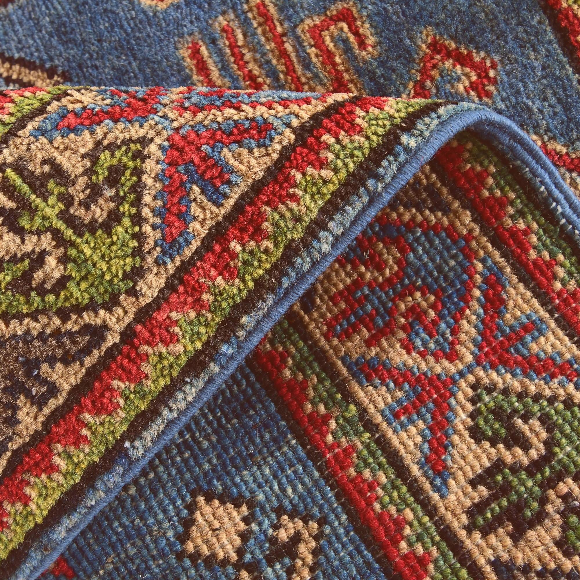 2' x 3' 1 Hand Knotted Kazak Rug