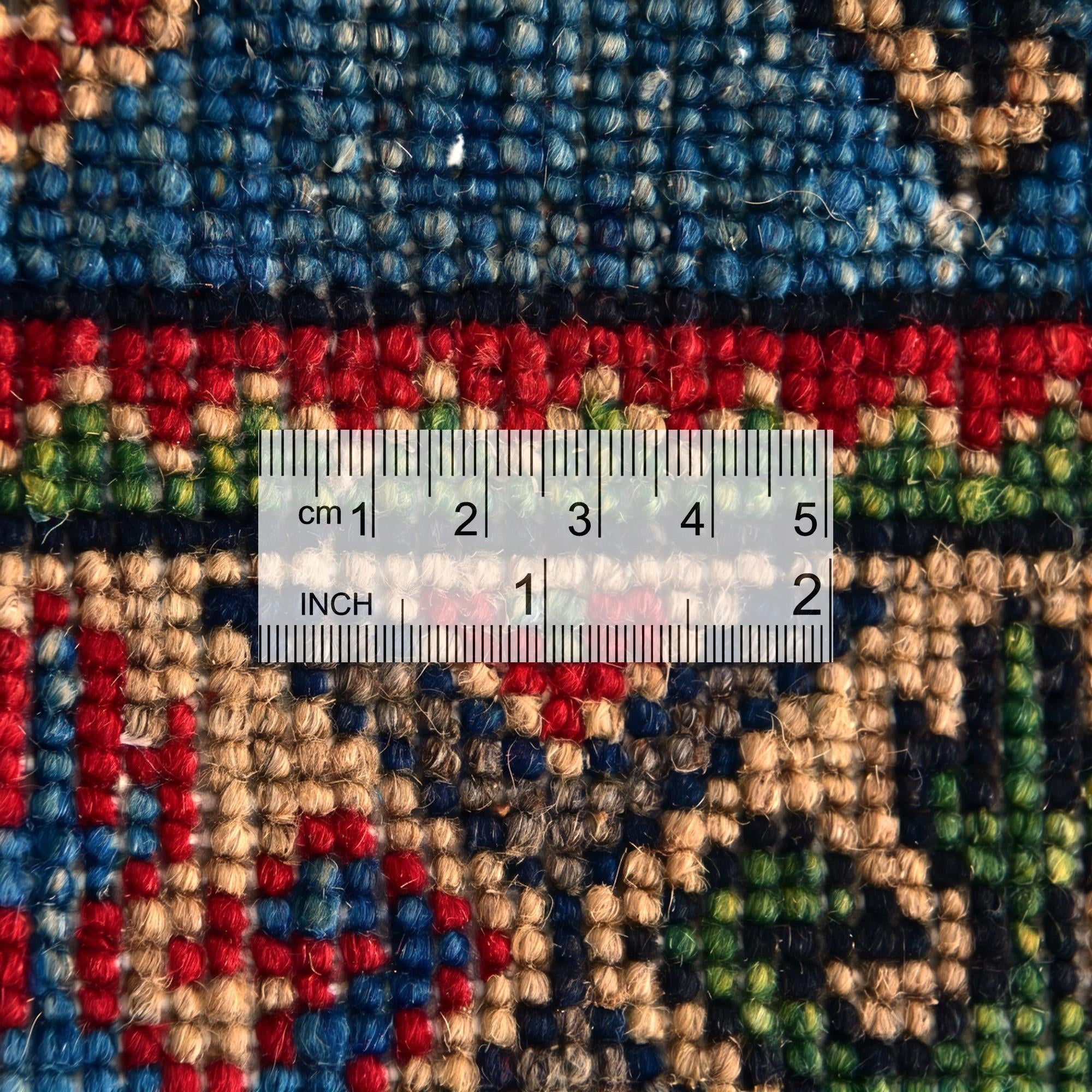 2' x 3' 1 Hand Knotted Kazak Rug