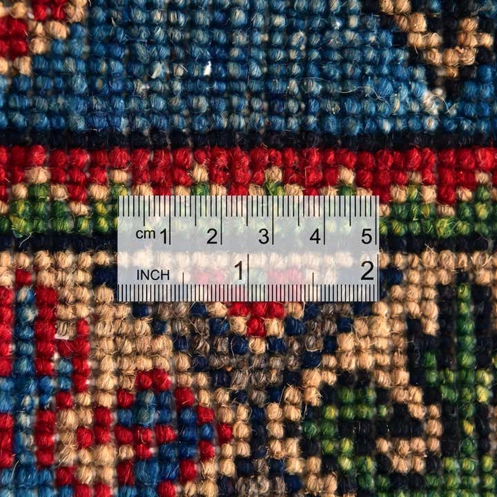 2' x 3' 1 Hand Knotted Kazak Rug