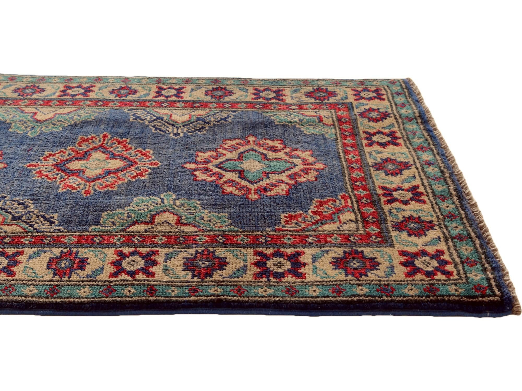 2' x 3' 2 Hand Knotted Kazak Rug