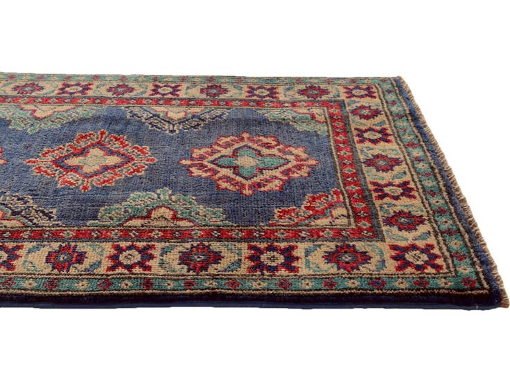 Detail image of 2' x 3' 2 Hand Knotted Kazak Rug