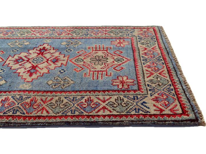 2' 1 x 3' Hand Knotted Kazak Rug