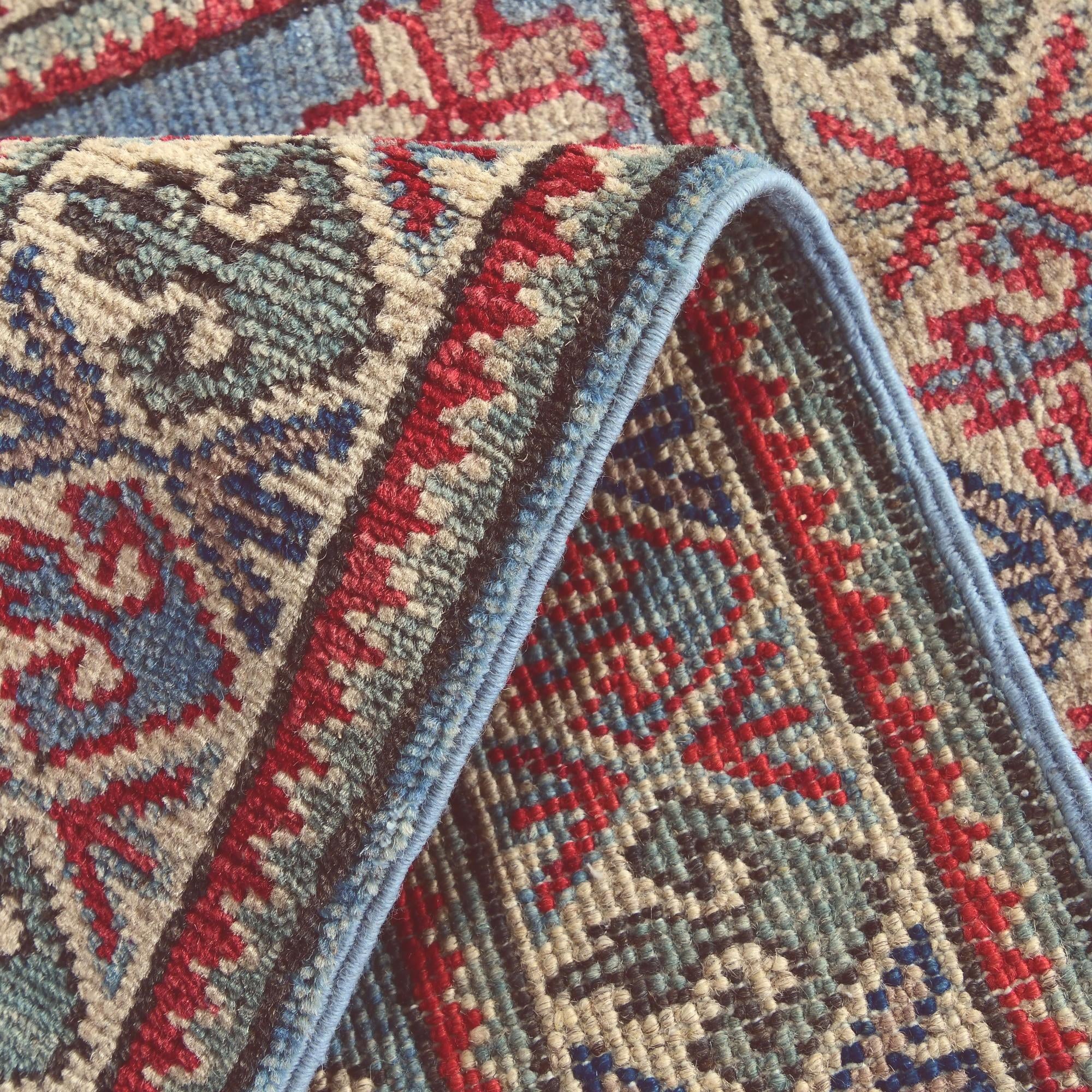 2' 1 x 3' Hand Knotted Kazak Rug