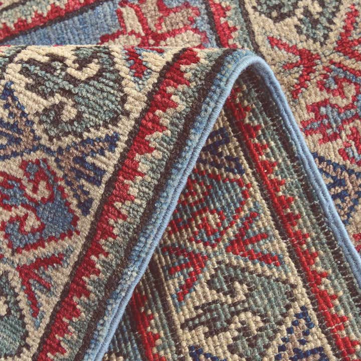 2' 1 x 3' Hand Knotted Kazak Rug