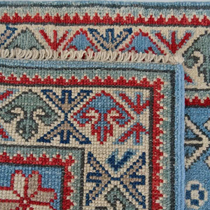 65cm x 90cm Hand Knotted Kazak Rug