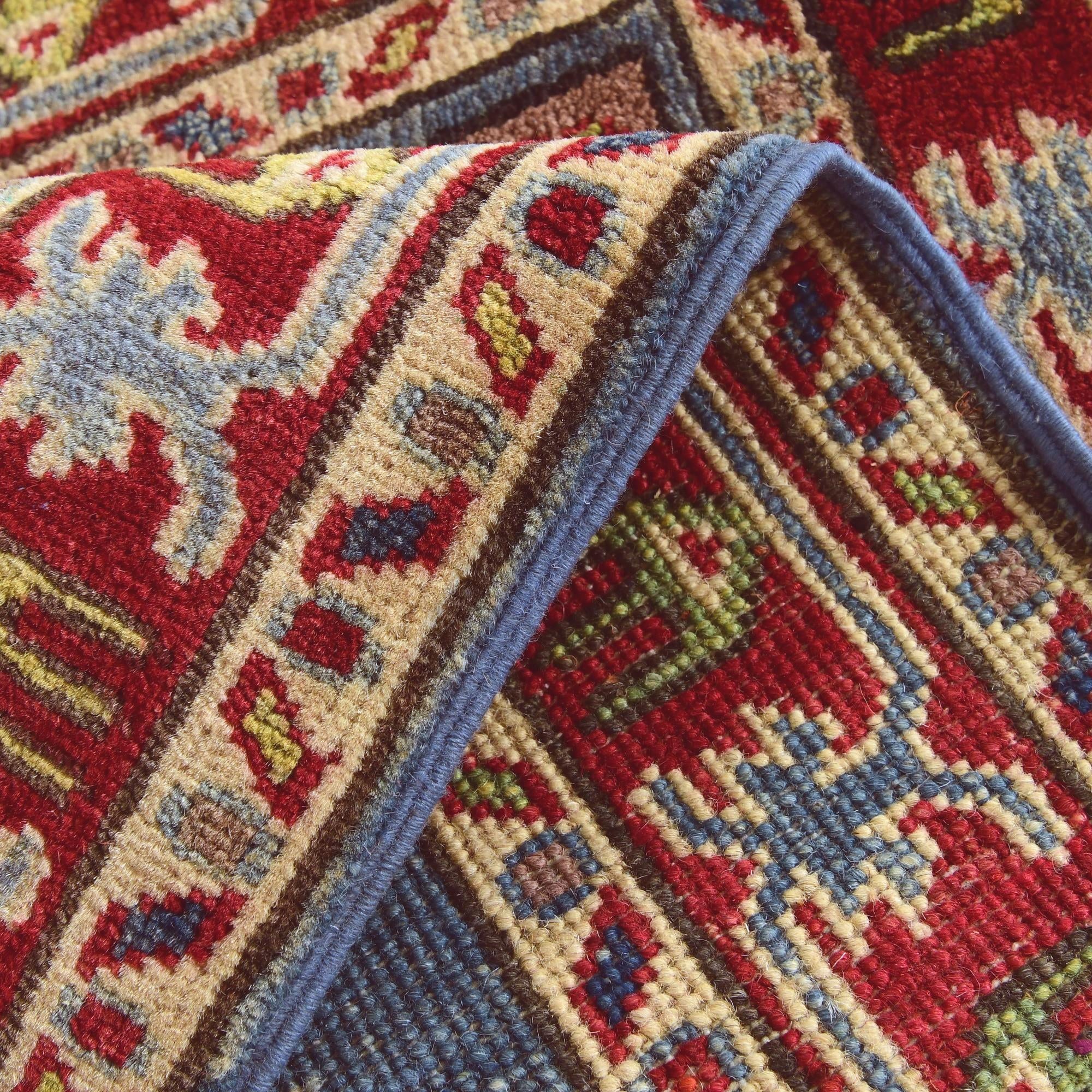 2' x 2' 10 Hand Knotted Kazak Rug