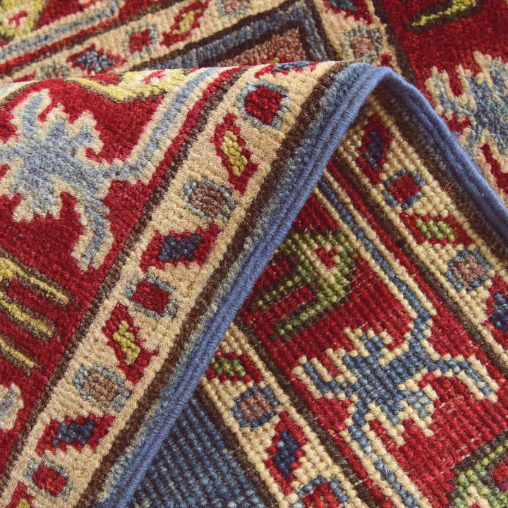 2' x 2' 10 Hand Knotted Kazak Rug