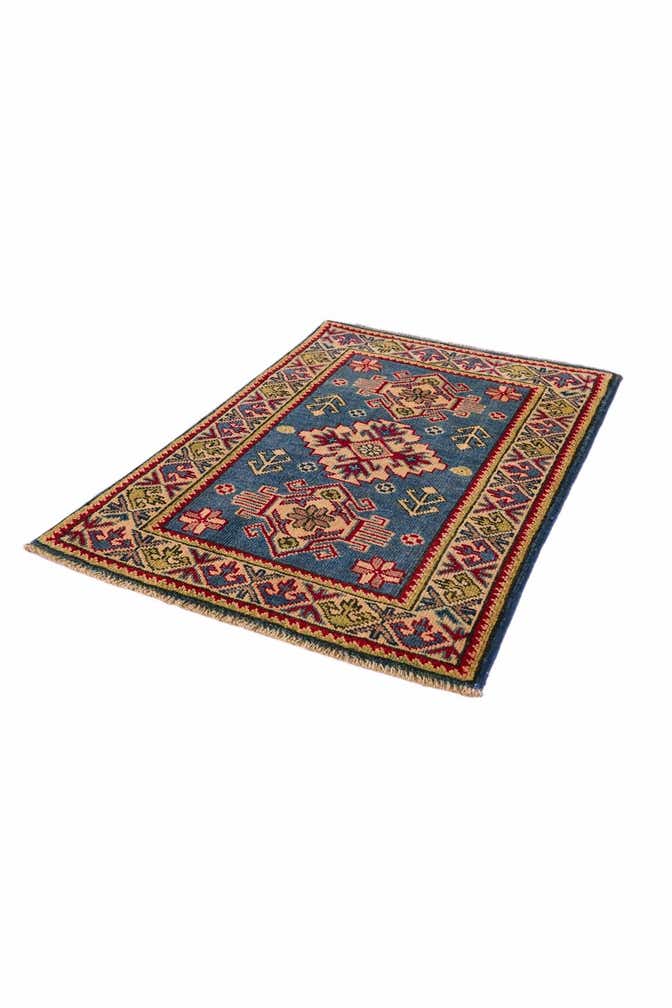 2' x 2' 11 Hand Knotted Kazak Rug
