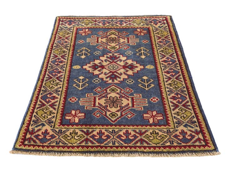 Detail image of 2' x 2' 11 Hand Knotted Kazak Rug