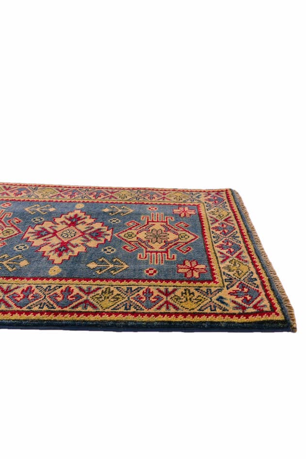Detail image of 2' x 2' 11 Hand Knotted Kazak Rug