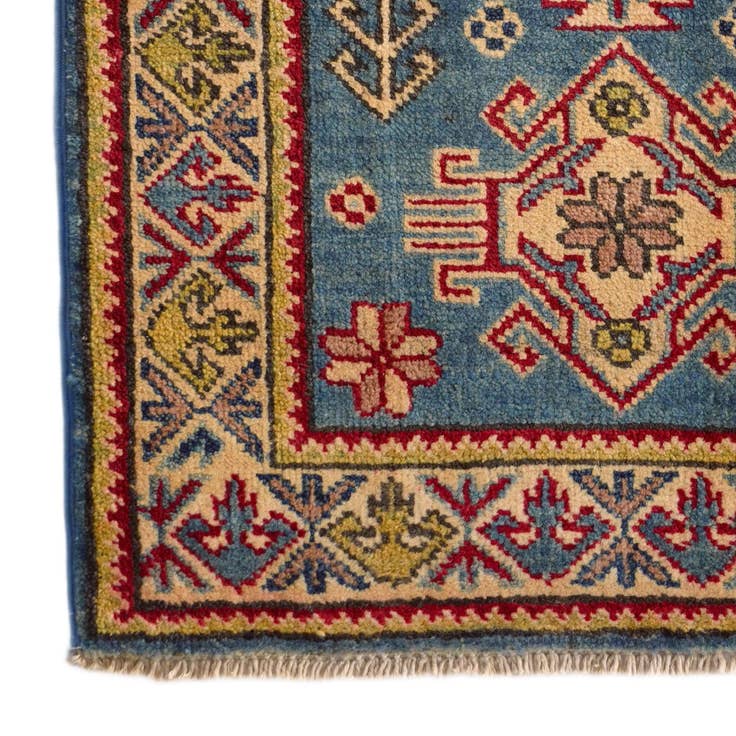 Detail image of 2' x 2' 11 Hand Knotted Kazak Rug