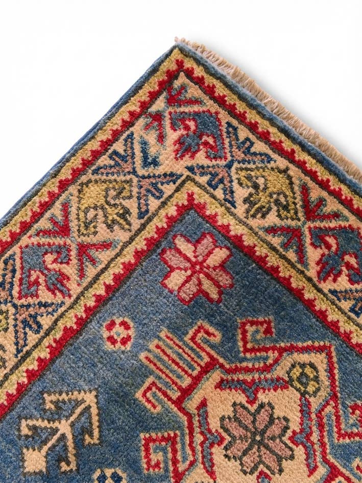 Detail image of 2' x 2' 11 Hand Knotted Kazak Rug