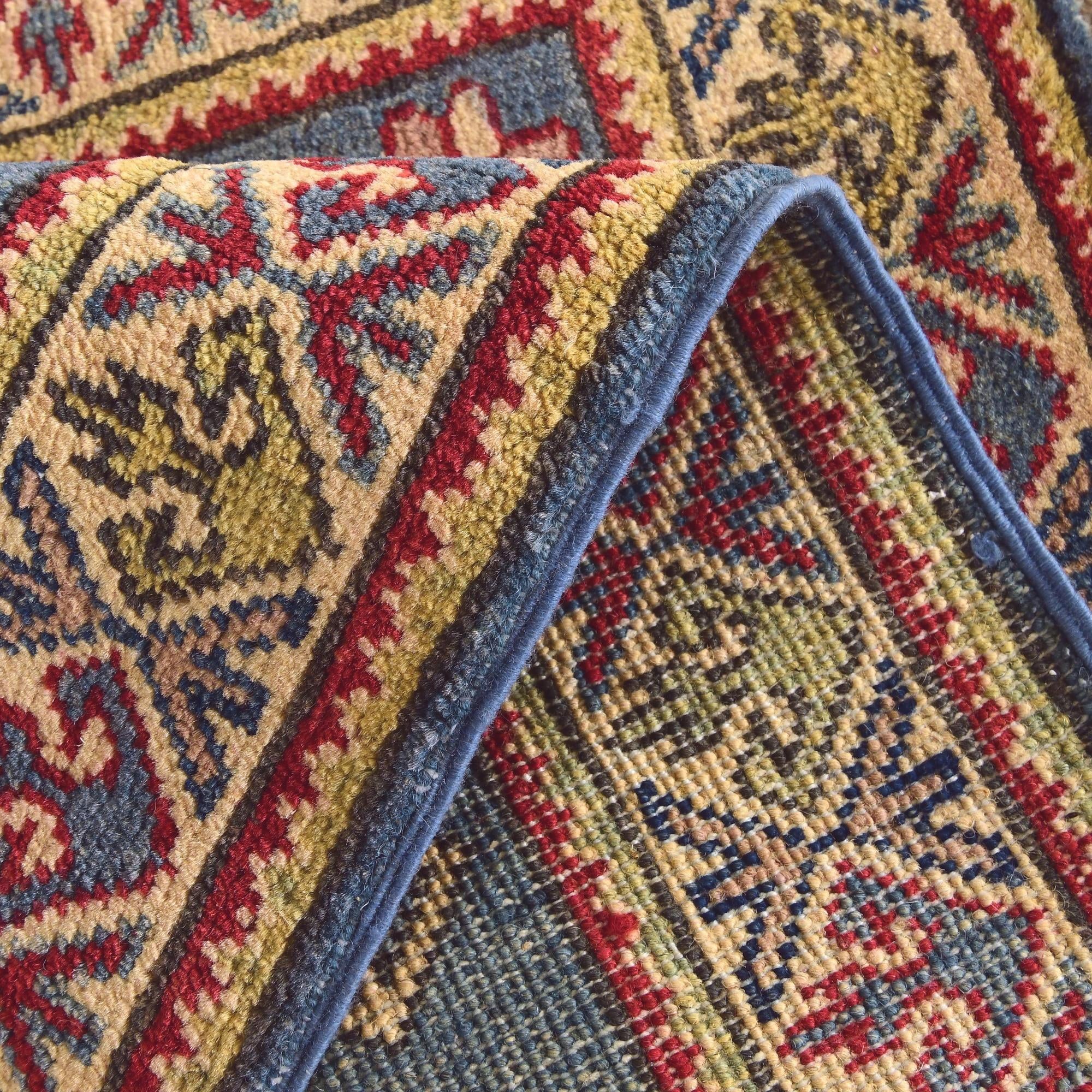 2' x 2' 11 Hand Knotted Kazak Rug