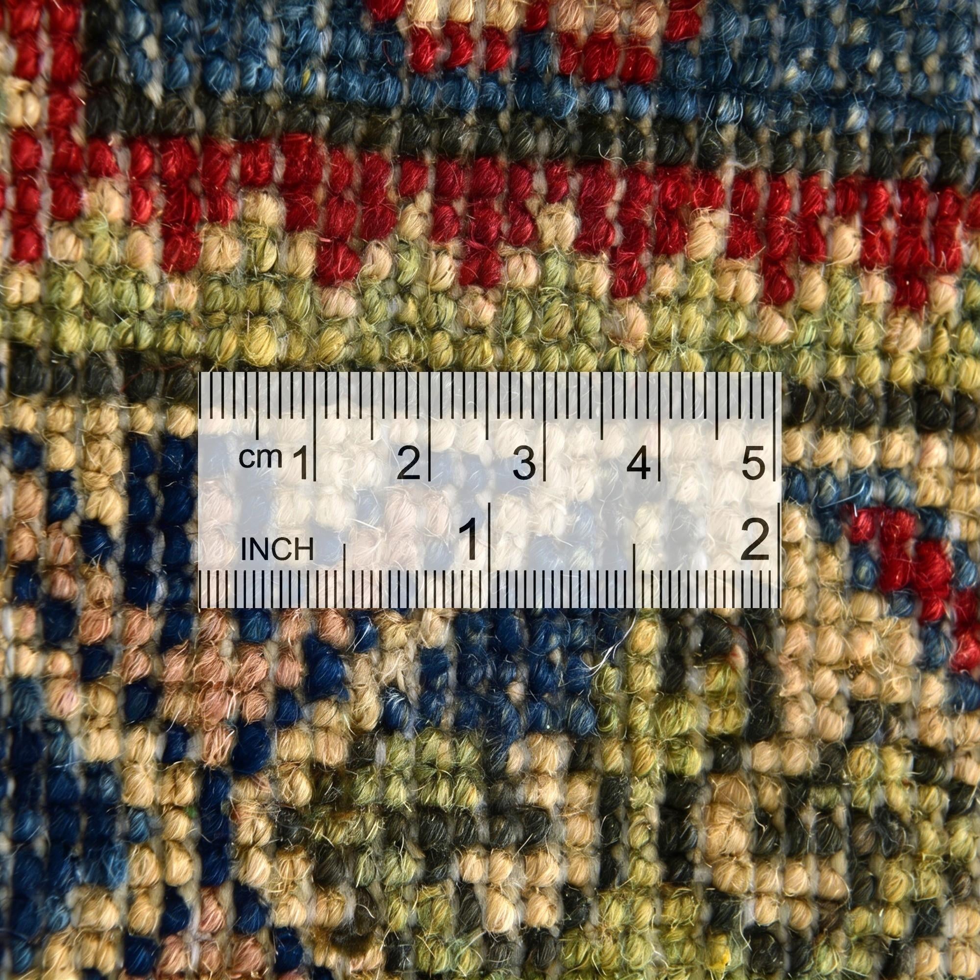 2' x 2' 11 Hand Knotted Kazak Rug