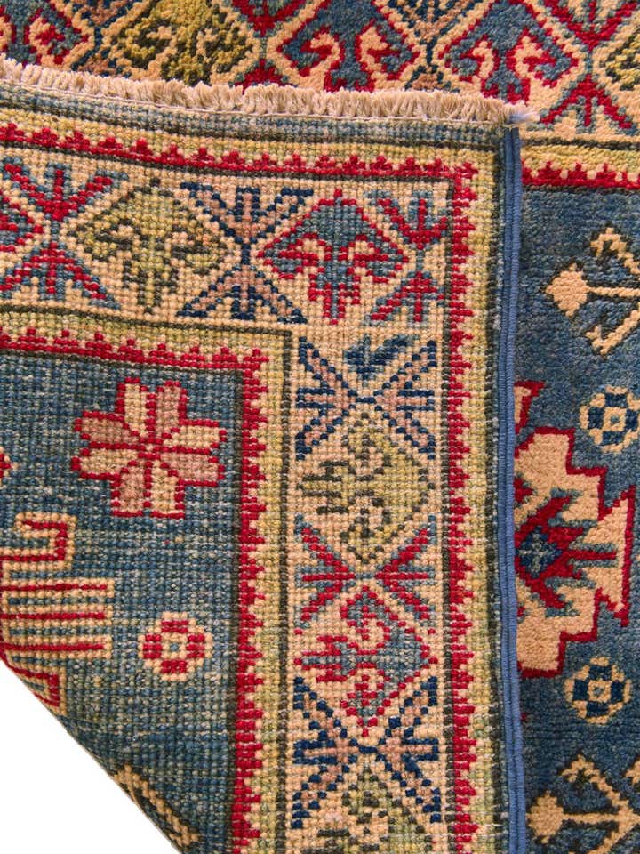 2' x 2' 11 Hand Knotted Kazak Rug