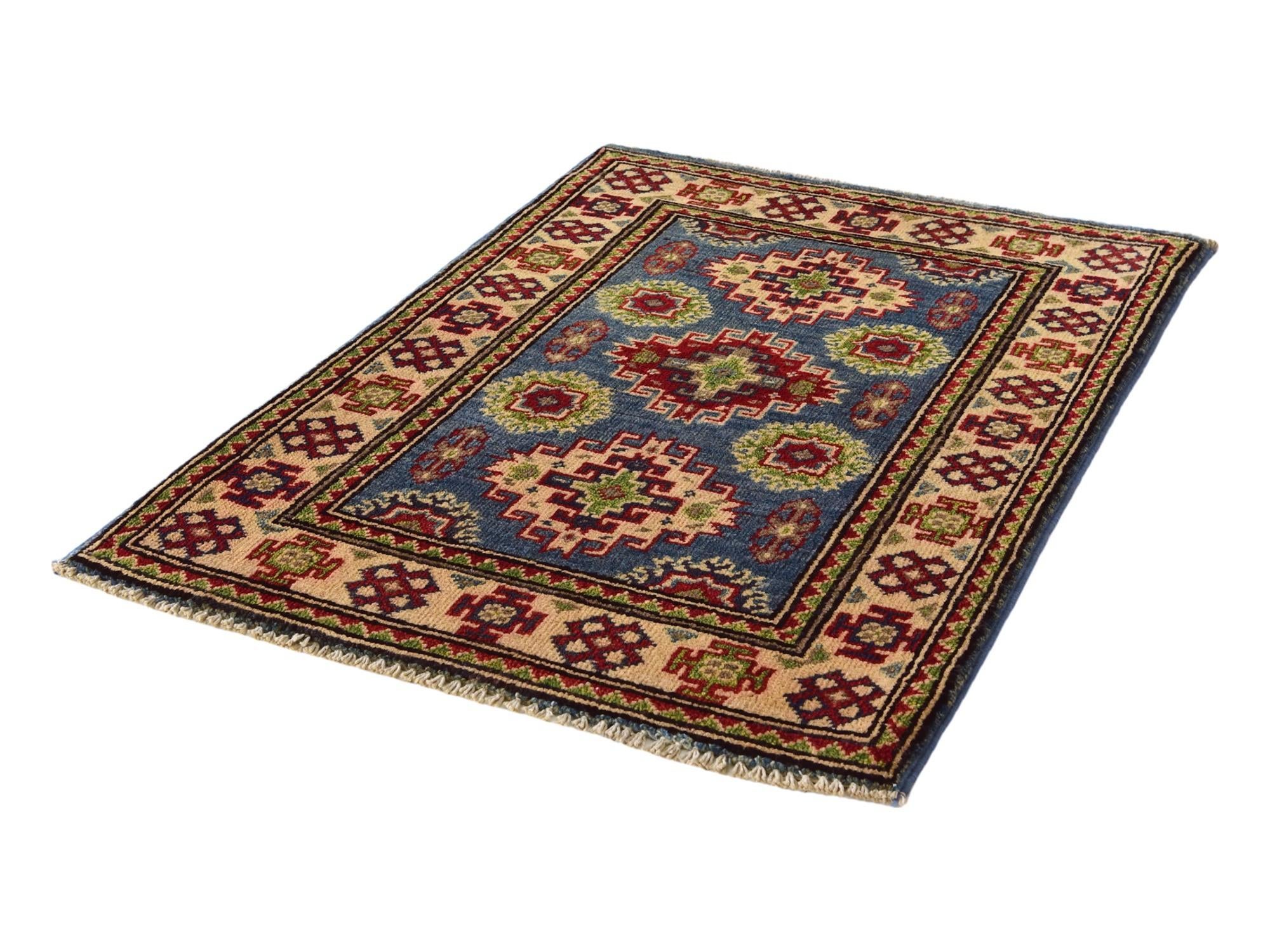 2' x 2' 11 Hand Knotted Kazak Rug
