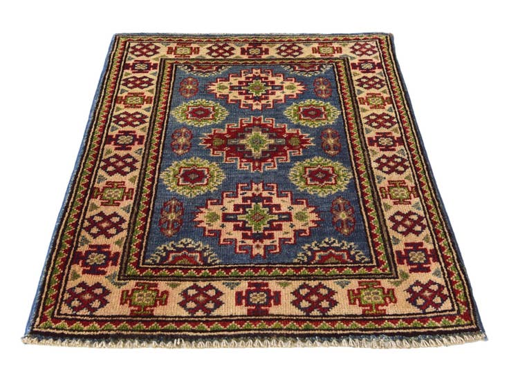 Detail image of 2' x 2' 11 Hand Knotted Kazak Rug