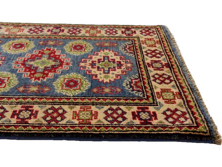 2' x 2' 11 Hand Knotted Kazak Rug
