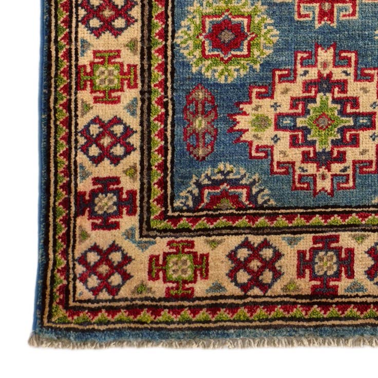 Detail image of 2' x 2' 11 Hand Knotted Kazak Rug