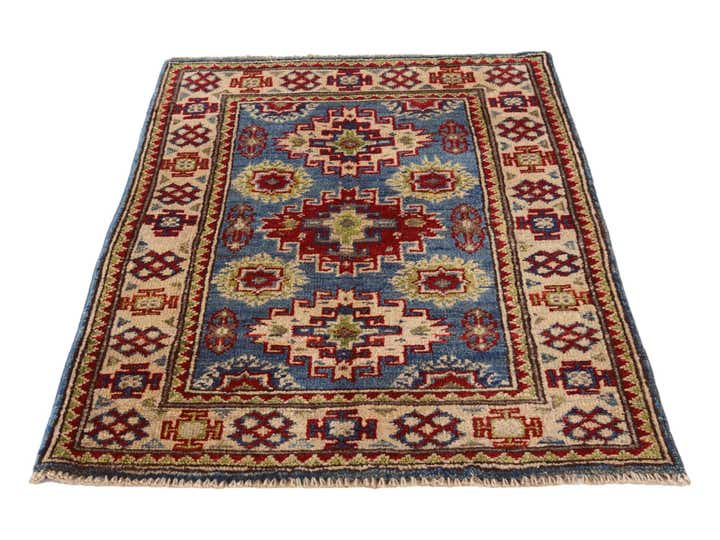 2' 2 x 2' 11 Hand Knotted Kazak Rug