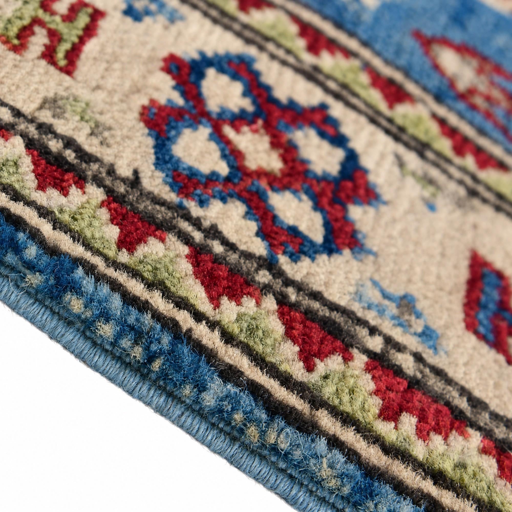 65cm x 90cm Hand Knotted Kazak Rug