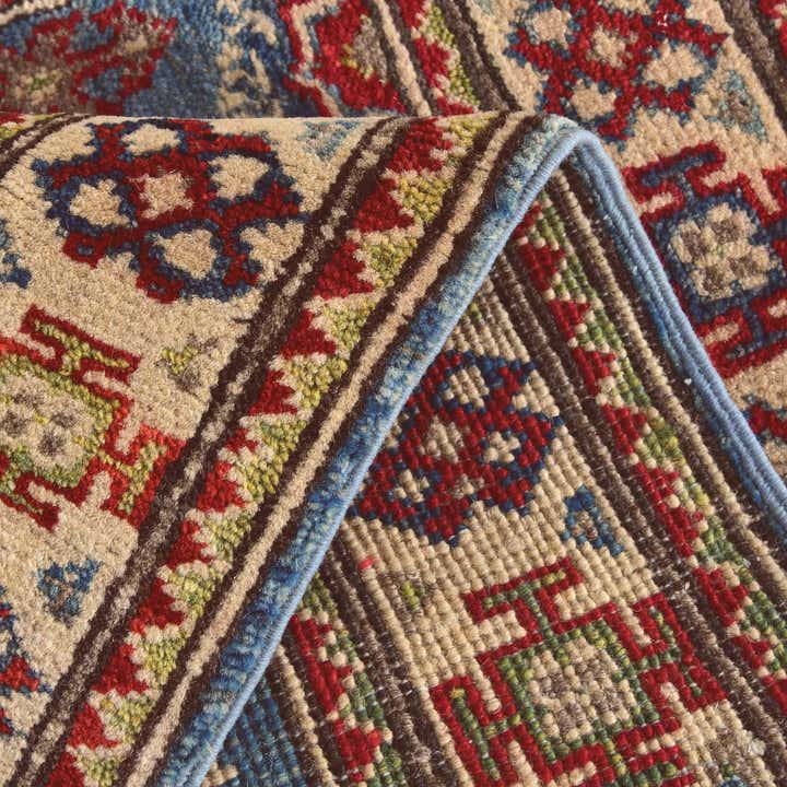 2' 2 x 2' 11 Hand Knotted Kazak Rug