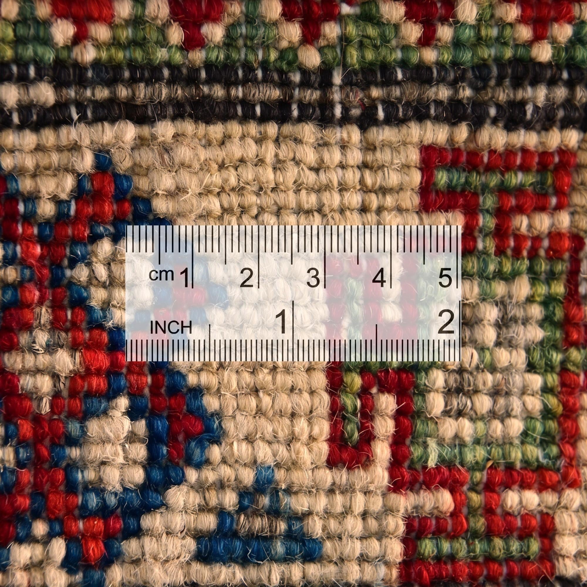 2' 2 x 2' 11 Hand Knotted Kazak Rug