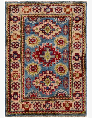 2' 2 x 2' 11 Hand Knotted Kazak Rug
