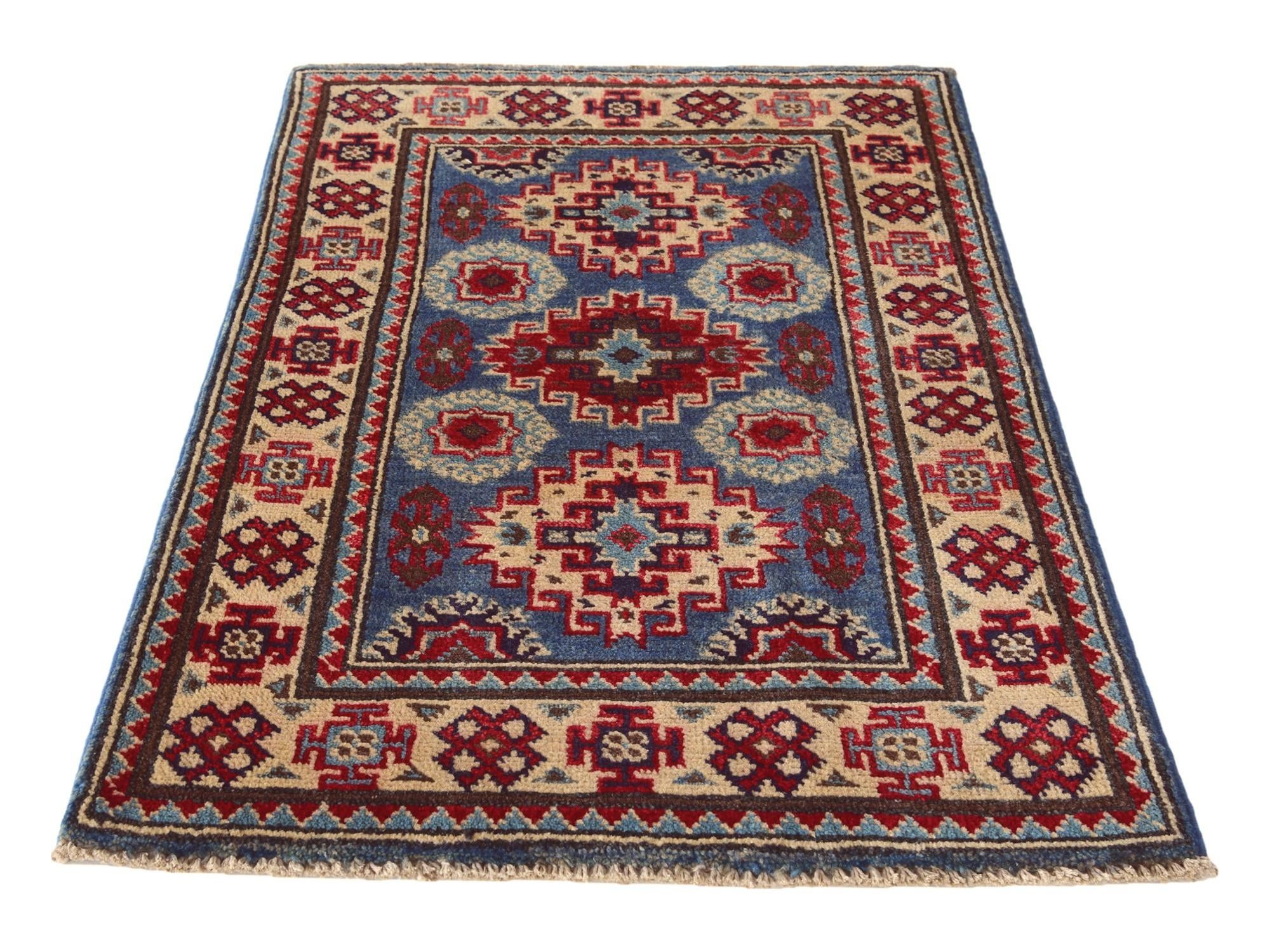 2' 1 x 3' 1 Hand Knotted Kazak Rug