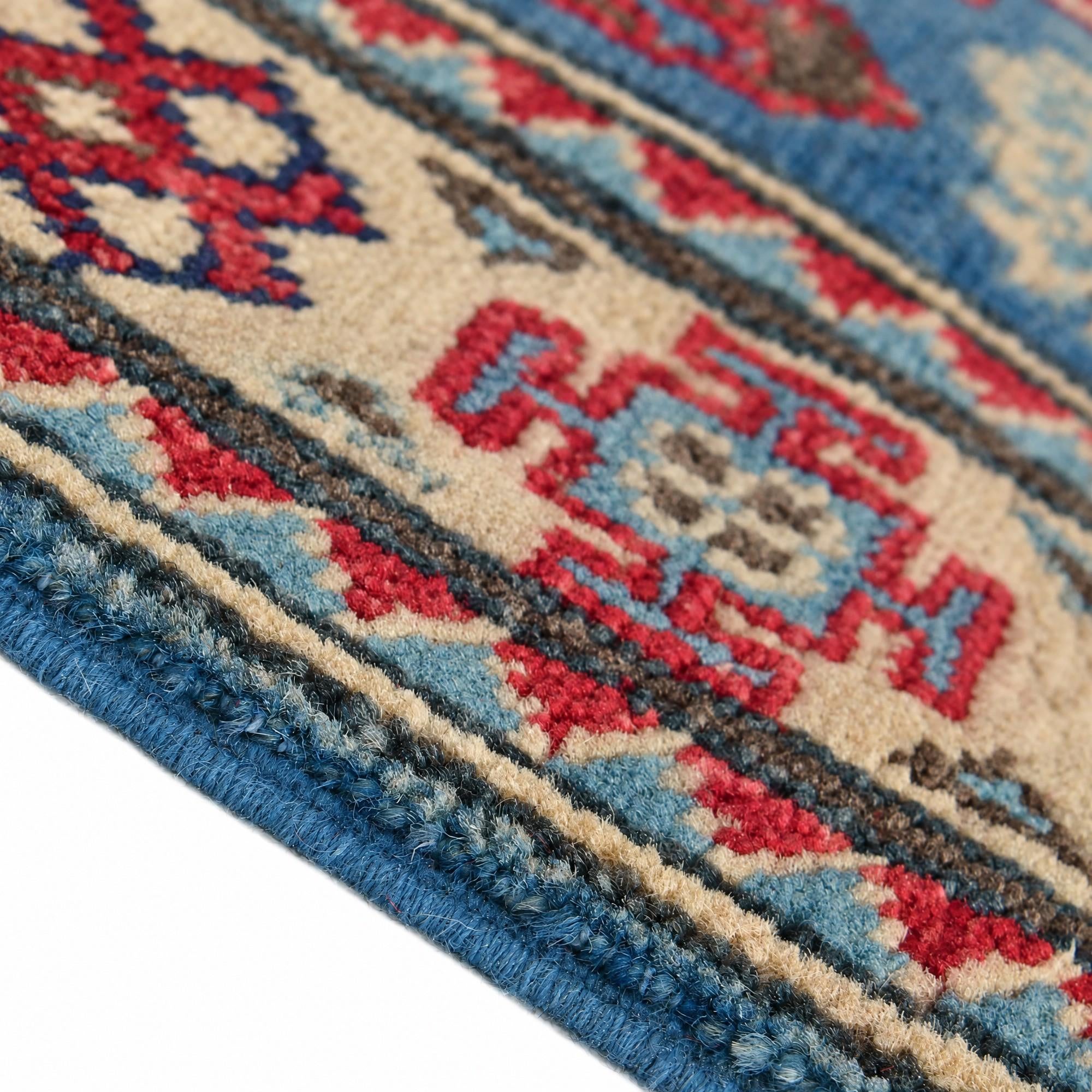 65cm x 95cm Hand Knotted Kazak Rug