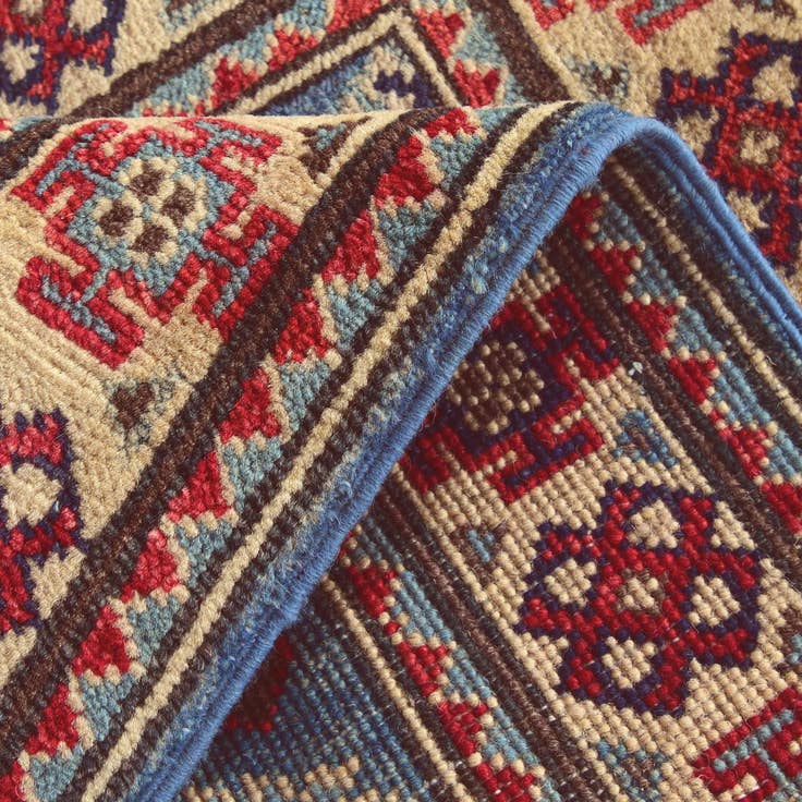 Detail image of 2' 1 x 3' 1 Hand Knotted Kazak Rug