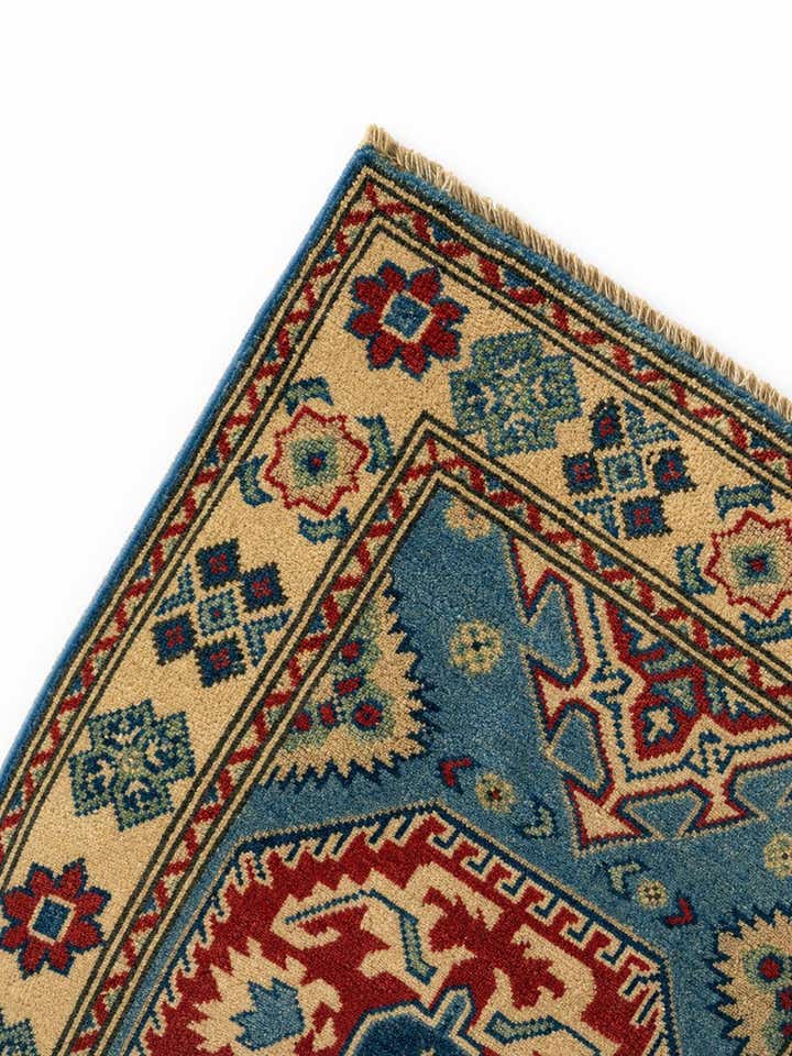 2' x 3' Hand Knotted Kazak Rug