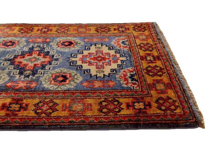 2' x 2' 11 Hand Knotted Kazak Rug