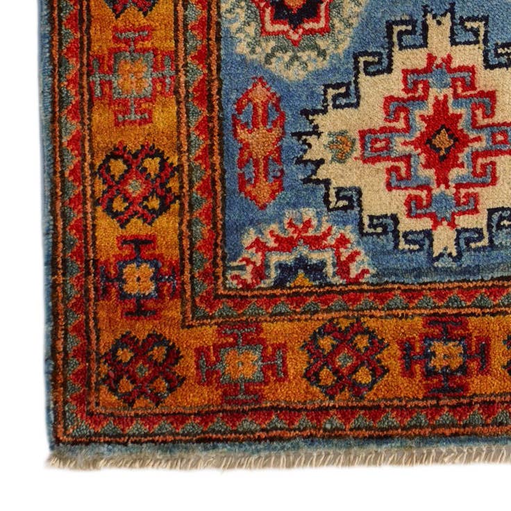 Detail image of 2' x 2' 11 Hand Knotted Kazak Rug