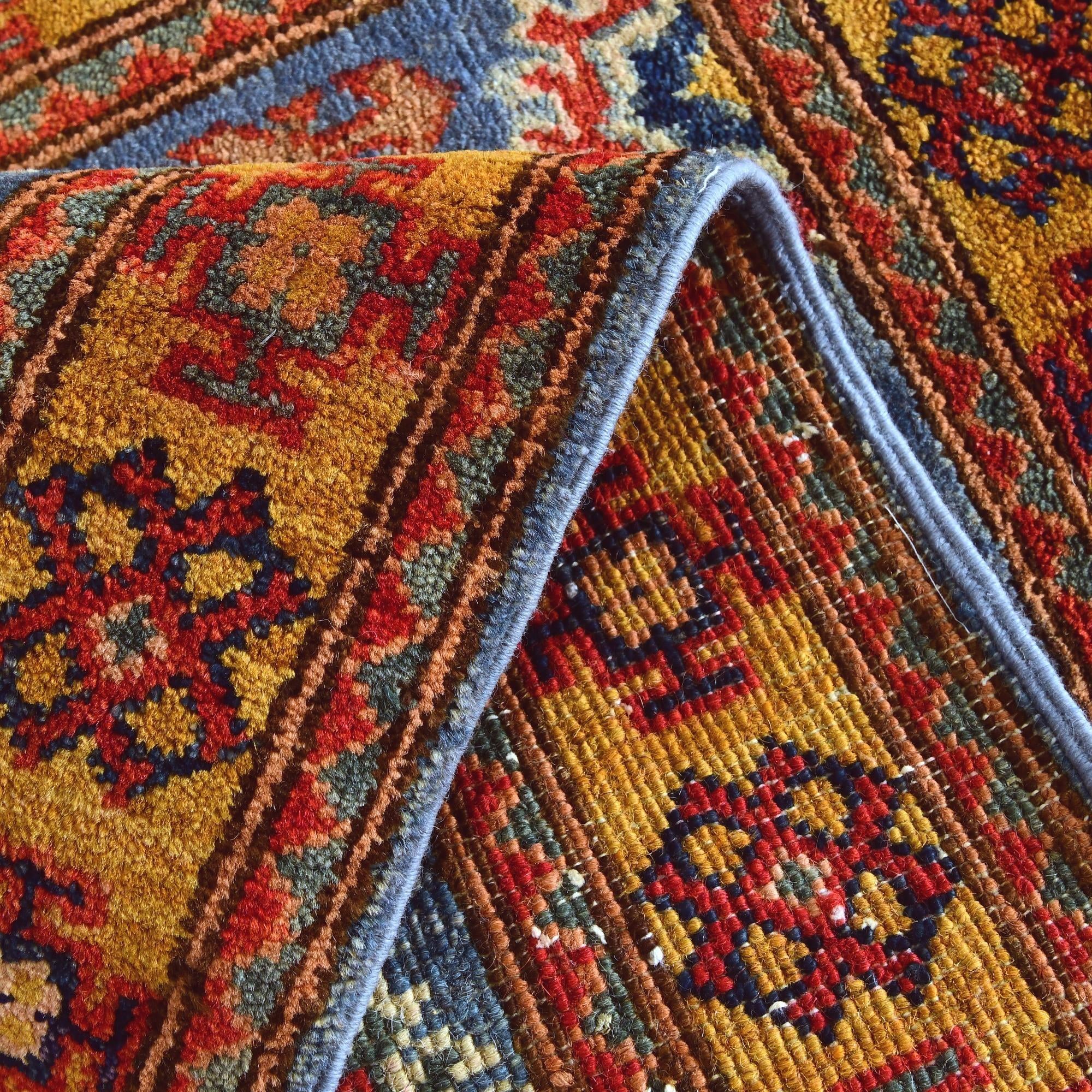 2' x 2' 11 Hand Knotted Kazak Rug