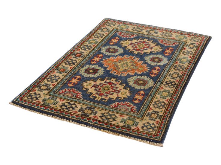 Detail image of 2' x 3' Hand Knotted Kazak Rug