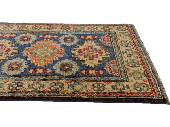 2' x 3' Hand Knotted Kazak Rug