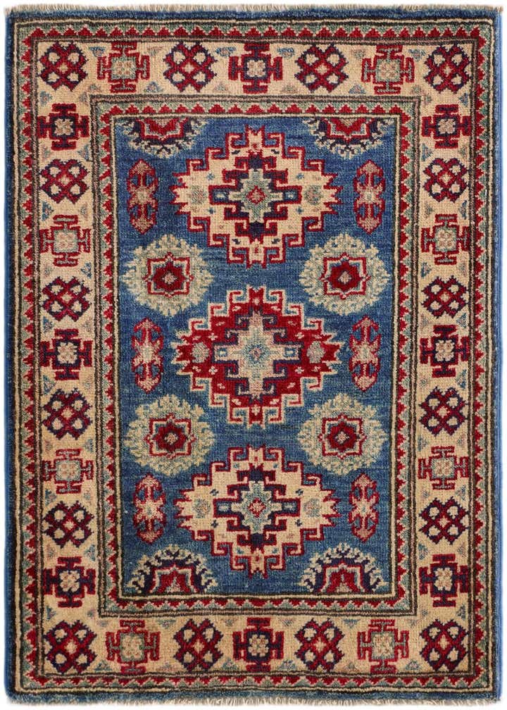 2' 1 x 3' Hand Knotted Kazak Rug