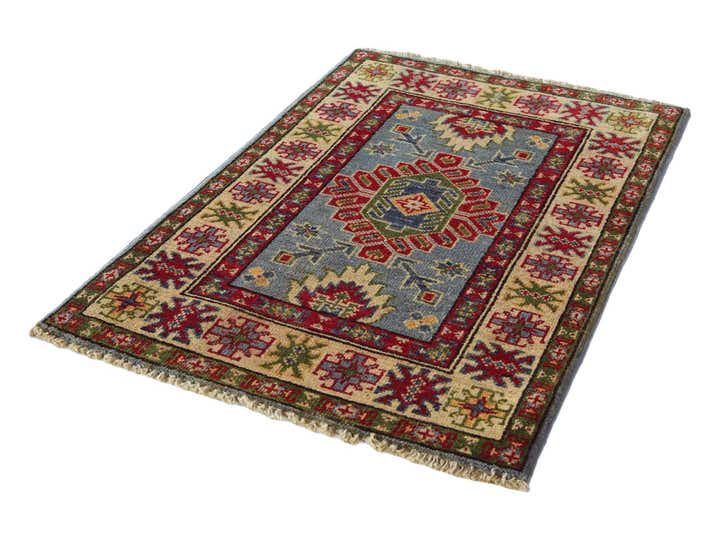 2' x 3' Hand Knotted Kazak Rug