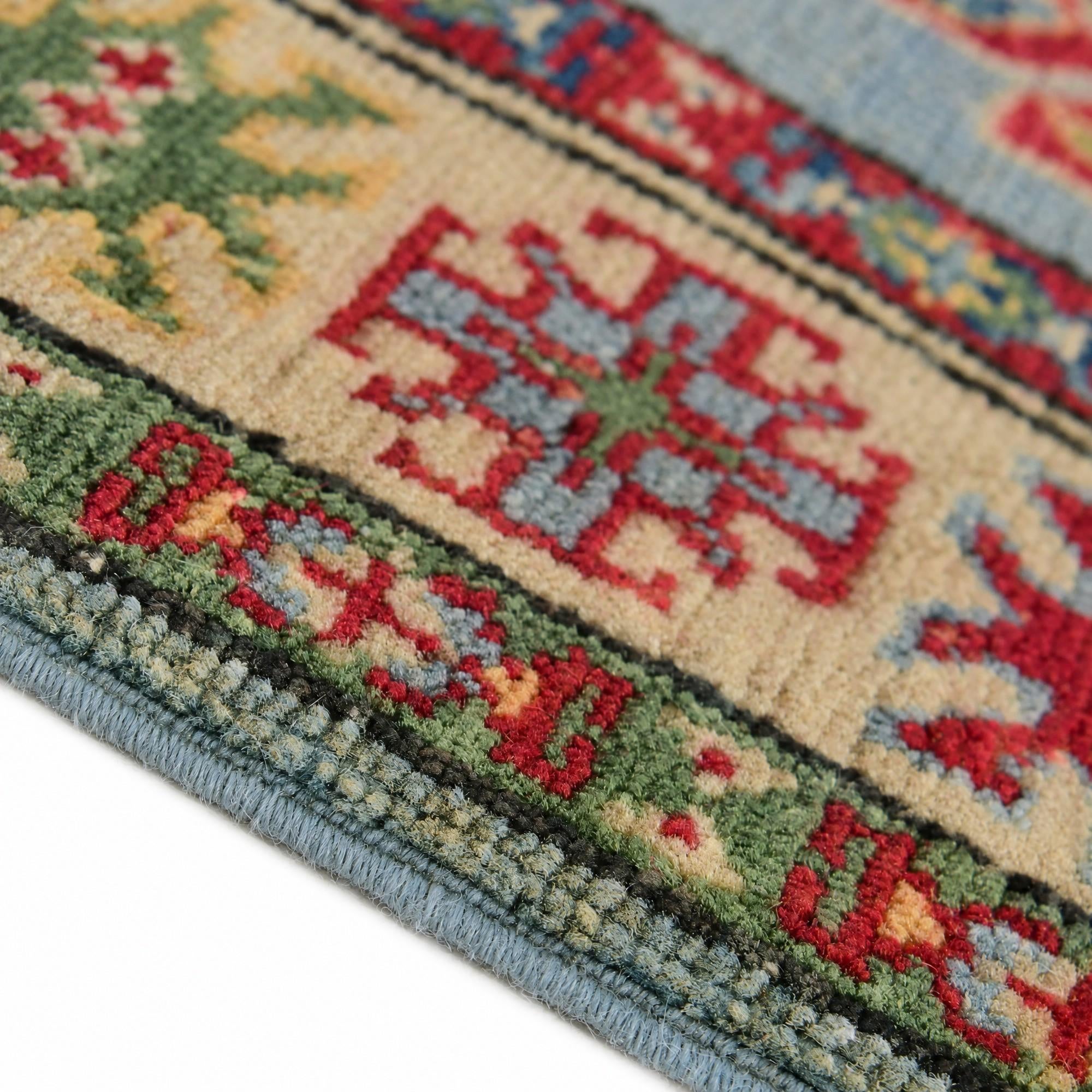 60cm x 90cm Hand Knotted Kazak Rug