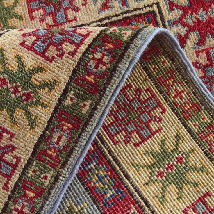 Detail image of 2' x 3' Hand Knotted Kazak Rug