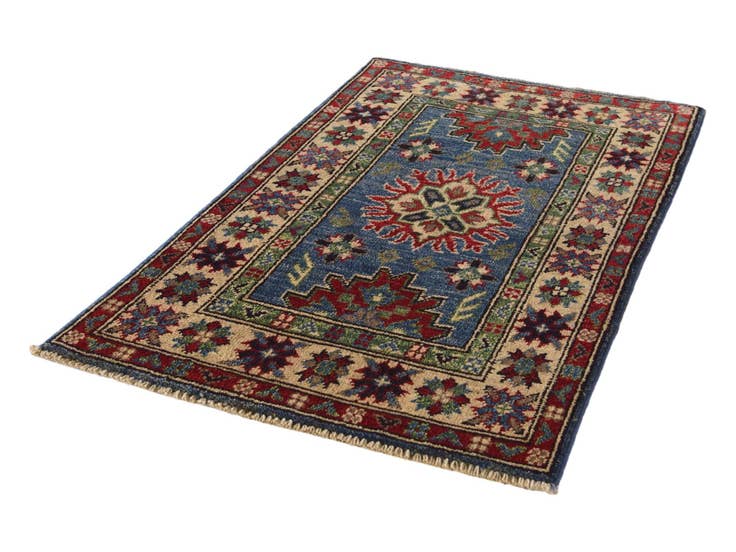 Detail image of 2' x 3' Hand Knotted Kazak Rug
