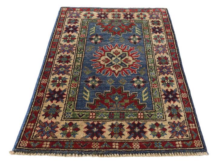 2' x 3' Hand Knotted Kazak Rug