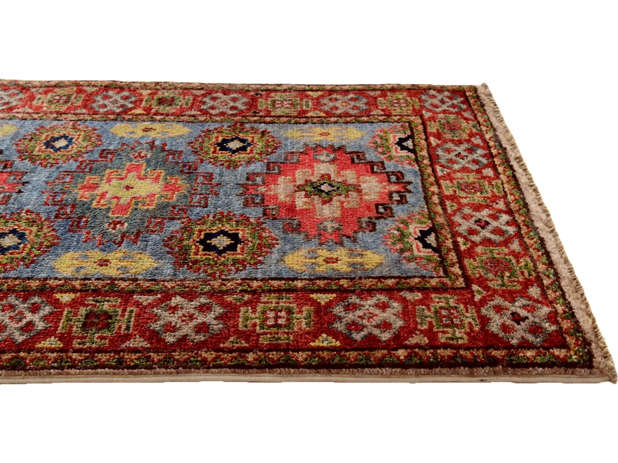 1' 10 x 2' 11 Hand Knotted Kazak Rug