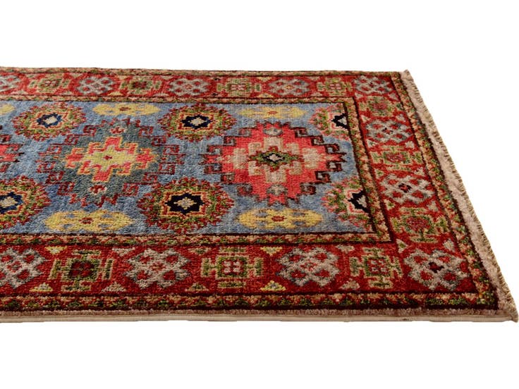 Detail image of 1' 10 x 2' 11 Hand Knotted Kazak Rug