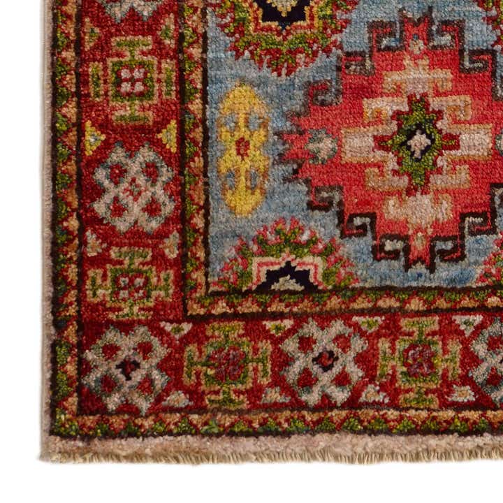 1' 10 x 2' 11 Hand Knotted Kazak Rug