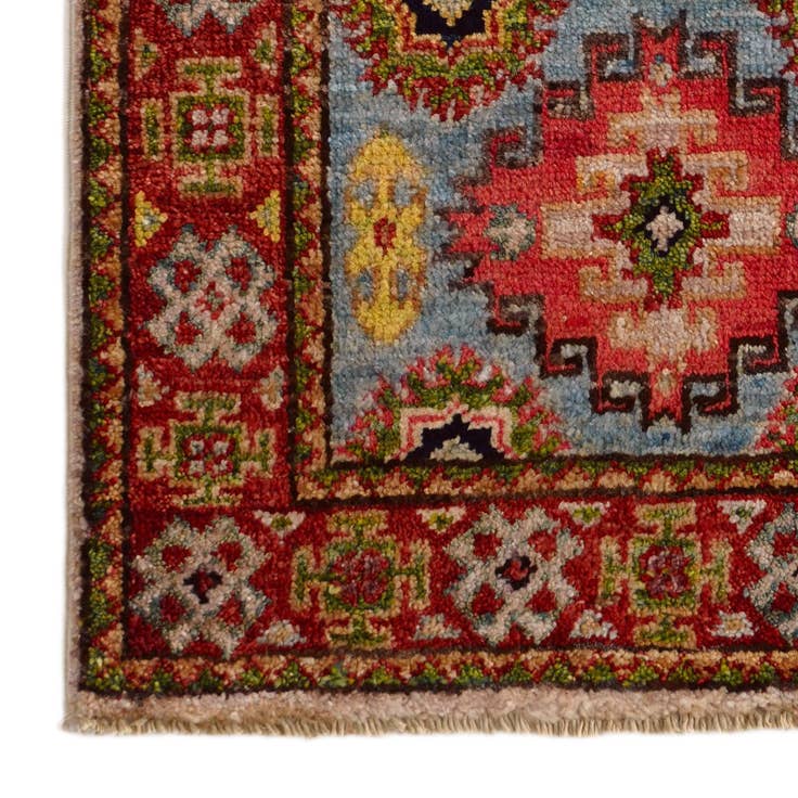 Detail image of 1' 10 x 2' 11 Hand Knotted Kazak Rug