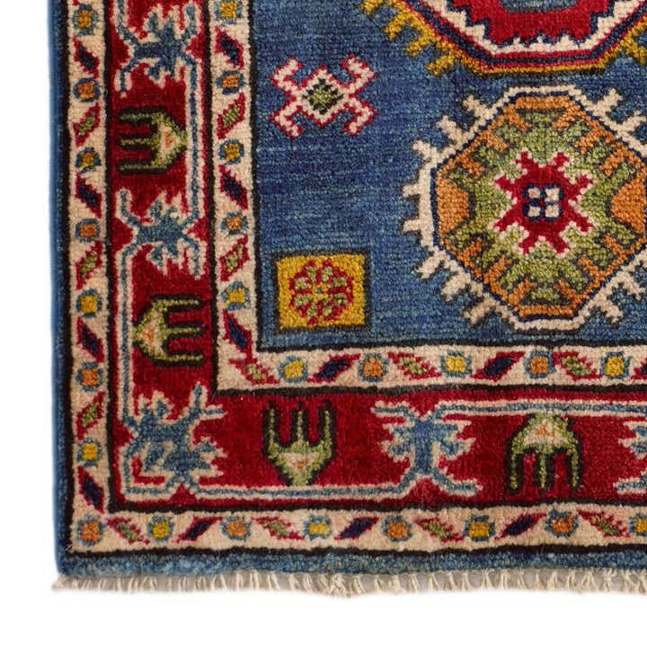 2' x 2' 10 Hand Knotted Kazak Rug