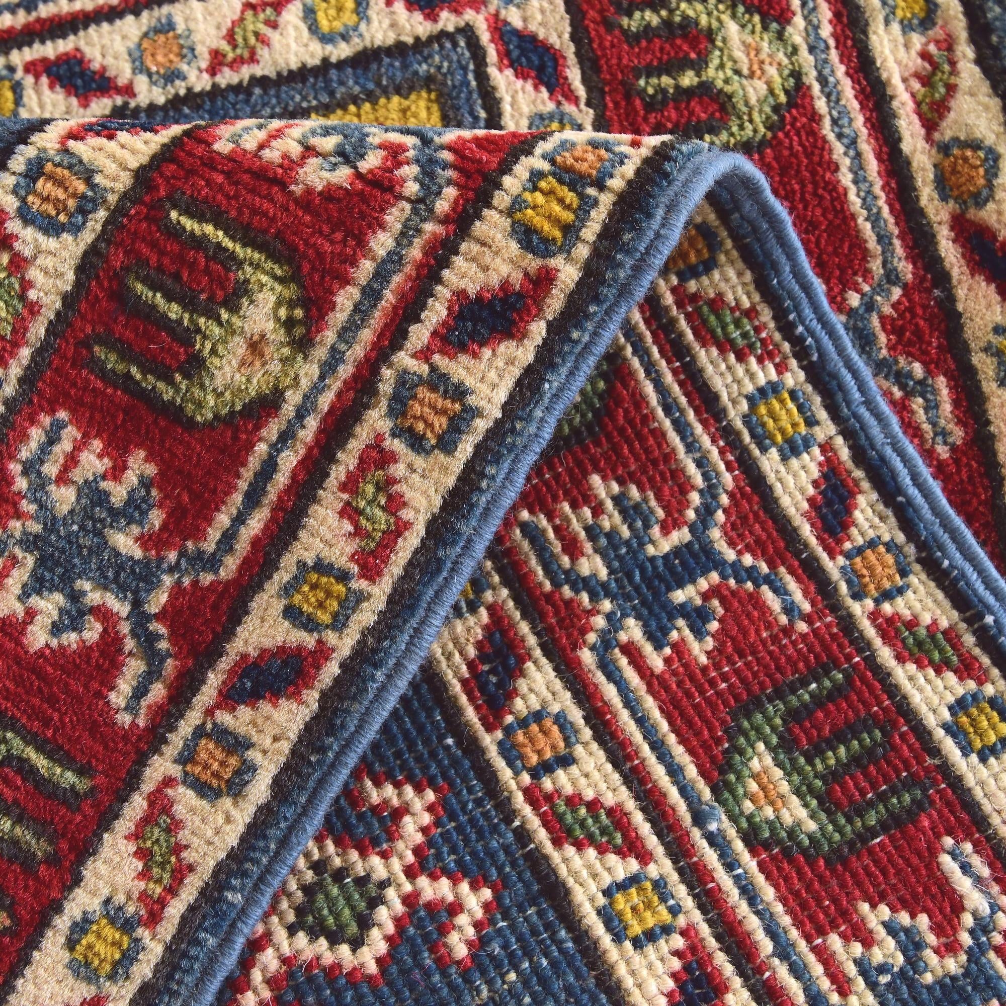 2' x 2' 10 Hand Knotted Kazak Rug