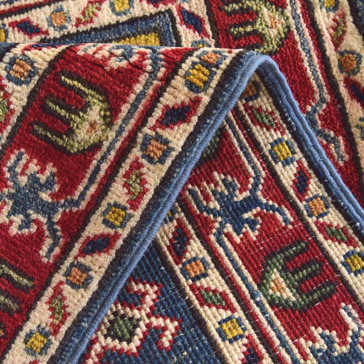 2' x 2' 10 Hand Knotted Kazak Rug
